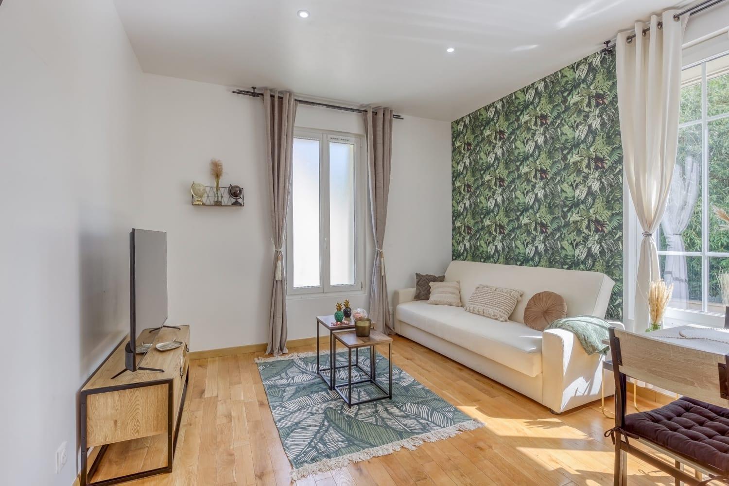Joli Appartement De Vacances Écouen Exteriör bild