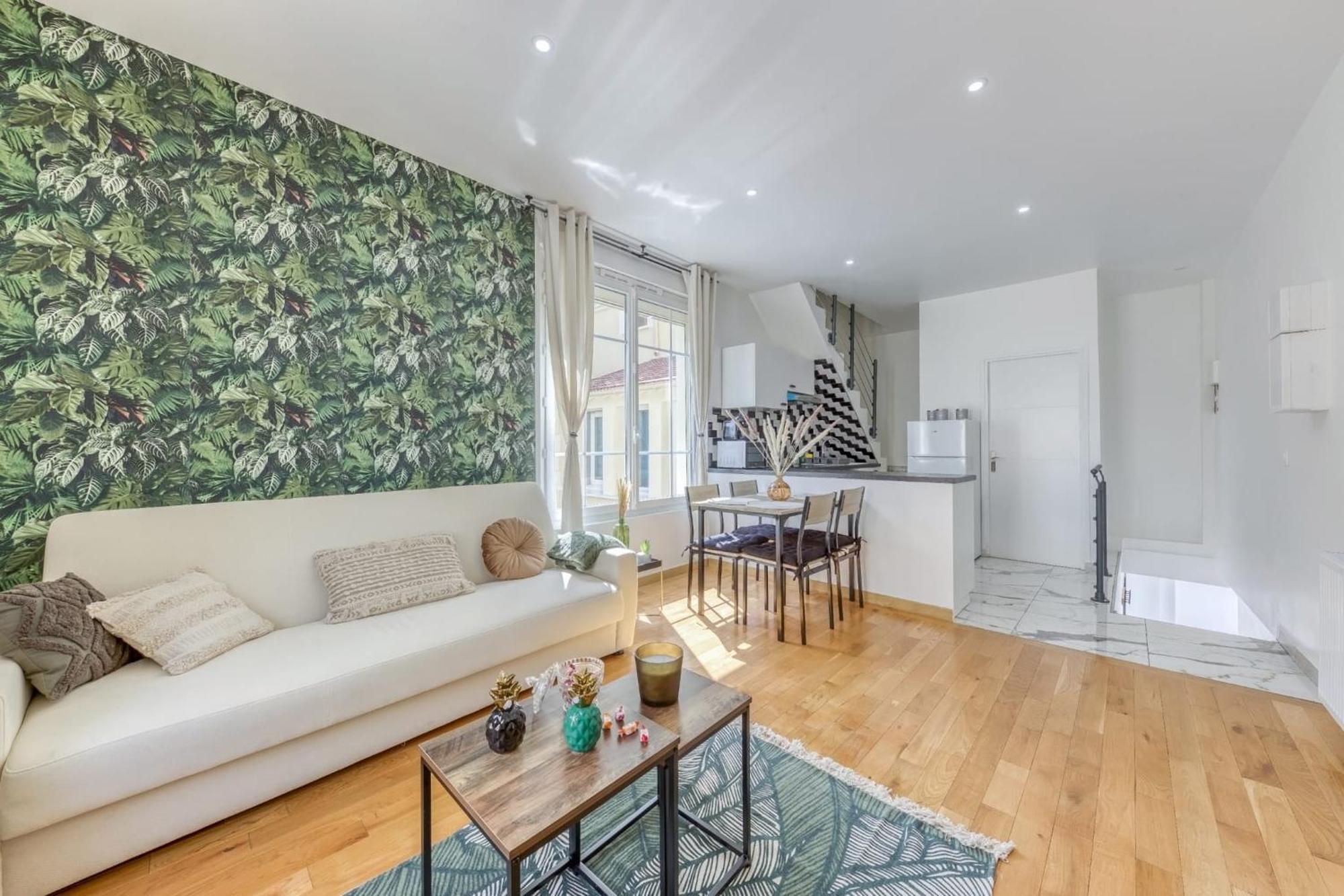 Joli Appartement De Vacances Écouen Exteriör bild